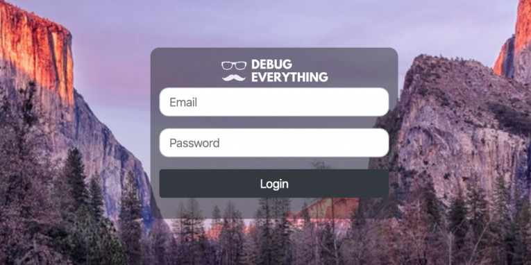 From Scratch] How to create a login page - DebugEverything